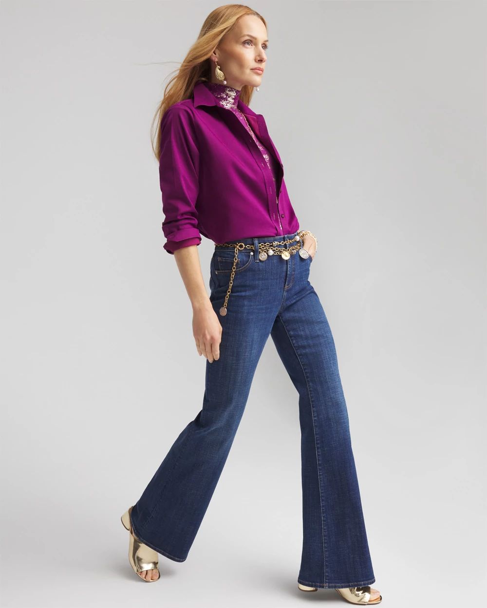 No Iron™ Stretch Shirt | Chico's